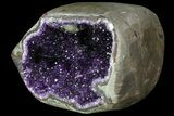 Purple Amethyst Geode - Uruguay - Pounds #83539-1